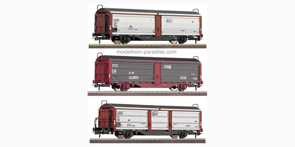 45941 ... DB .. 3-delige set schuifwandwagens  tp.: III