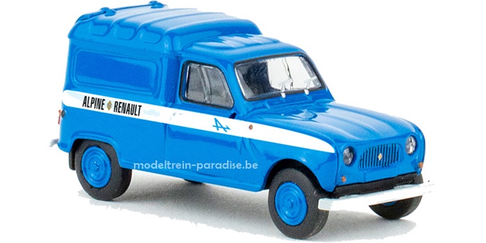 14758 ... Renault R4 Fourgonnette .. Alpine Renault .. 1961
