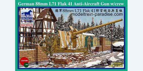 35067 ... German 88mm L71 Flak41 Anti-Aircraft