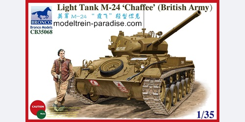 35068 ... Light Tank M-24 Chaffee British Army