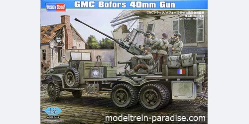 82459 ... GMC with anti-aircraft Bofors 40mm