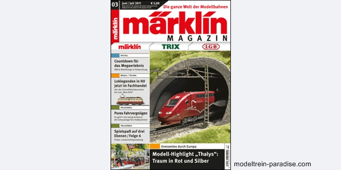 171567 ... Marklin magazine 03 ... Uitgave juni/juli 2011 (NL)