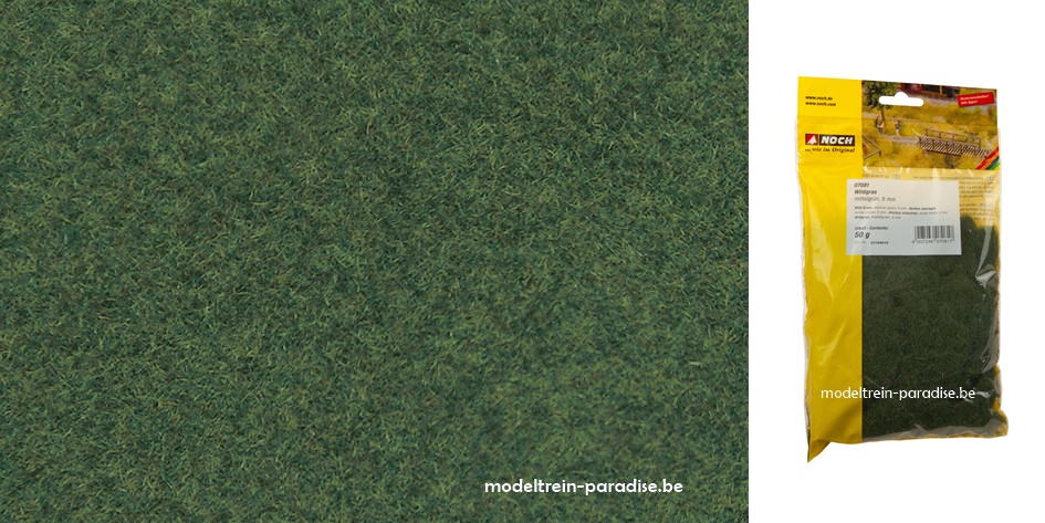 07081 ... Wild Grass middengroen, 6 mm (50g)