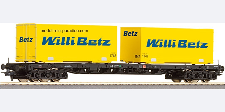 66584 ... DB .. Containerdraagwagon  "Willi Betz"