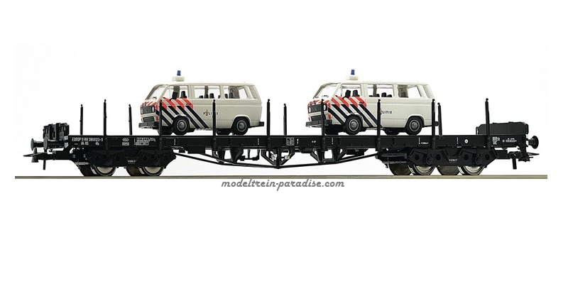 67551 ... NS .. Röngenwagen met 2 politiewagens ... tp IV