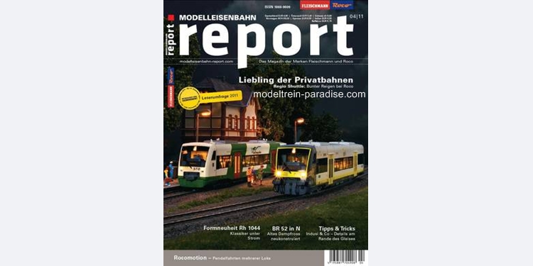 81097 ... Modelleisenbahn report 04/2011