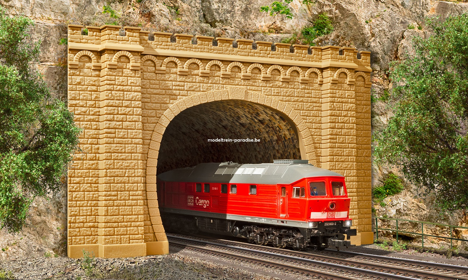 42506 ... Tunnelportal "Moseltal", 2-gleisig