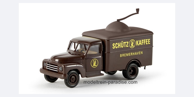 37117 ... Hanomag .. L 28 Koffer "Schütz Kaffee",