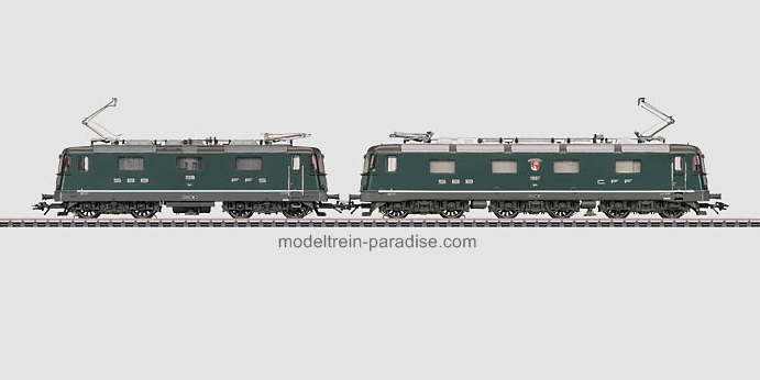 37320 ... SBB .. Eloc dubbeltractie „Re 10/10”.