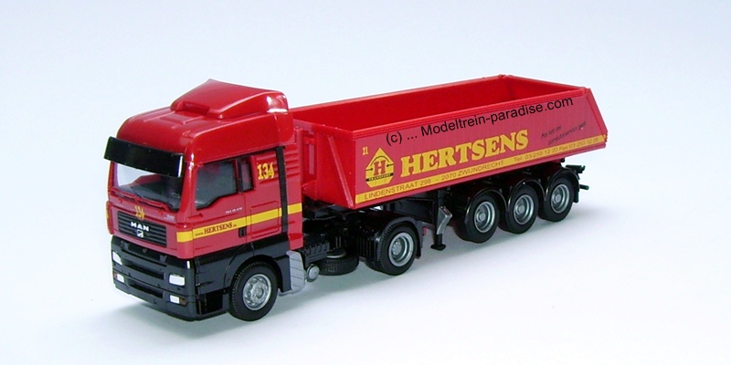 7294.11 ... MAN Tipper trailer HERTSENS  Zwijndrecht (B)
