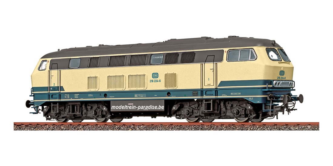 41166 ... DB .. Diesel Loc 216.224.6 .. tp IV DC / SND