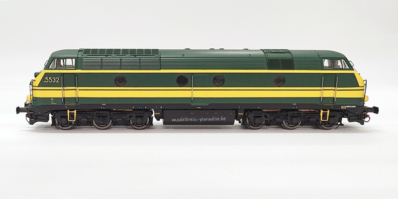 22.134 ... SNCB .. Dieselloc .5532 .. vert .. tp IV .. CA/dig