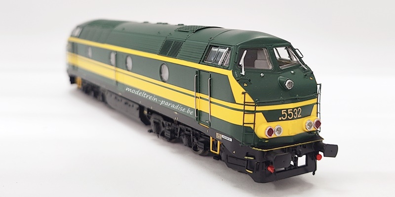 23.134 ... SNCB .. Dieselloc .5532 .. vert … tp IV … CA/SON