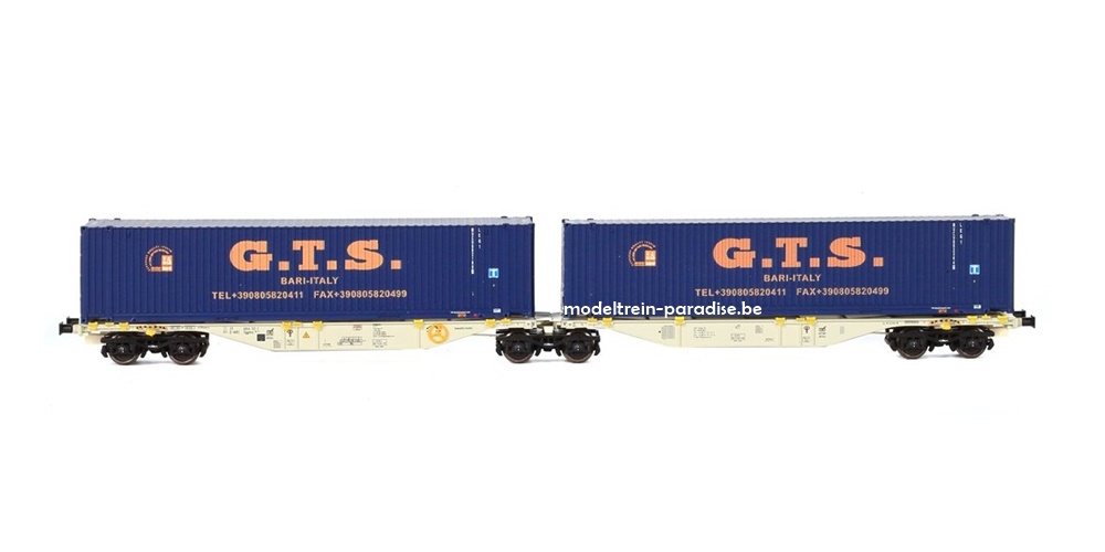 59.400 ... AAE Cargo ... 2x 45ft container GTS oud logo