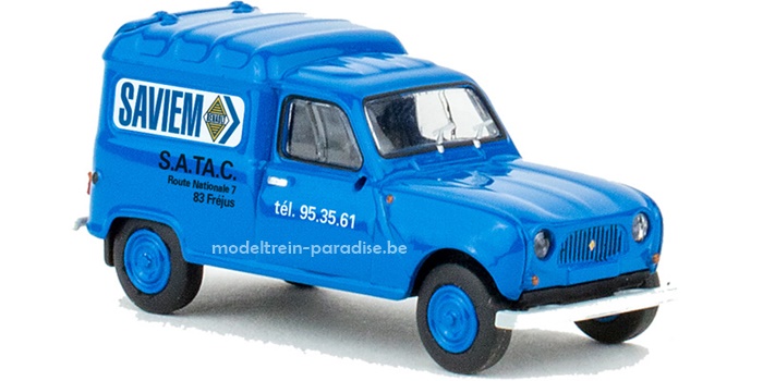 14757 ...  Renault R4 Fourgonnette .. Saviem .. 1961