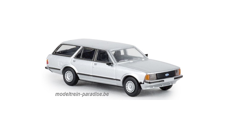 19517 ... Ford Granada II Turnier TD metallic silber, 1977,