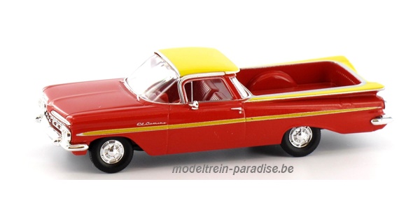 19934 ... El Camino 1958 .. rood / geel TD