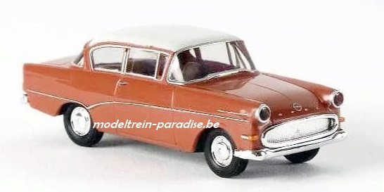 20040 ... Opel Record PI limousine rood/wit