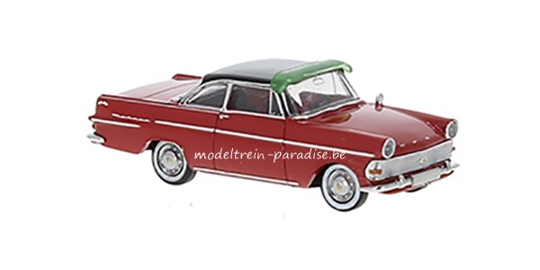20070 ... Opel P2 Coupe ... Rood/Zwart .. 1960