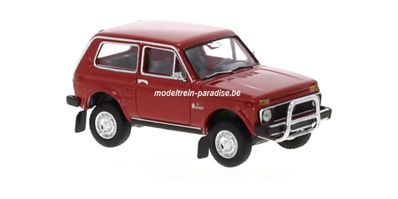 27240 ... Lada Niva ... rood met rampbar ... 1976