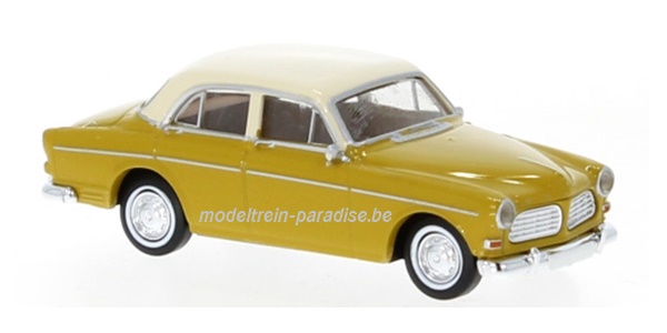 29229 ... Volvo Amazon, donkergeel/lichtbeige, 4-deurs, 1956