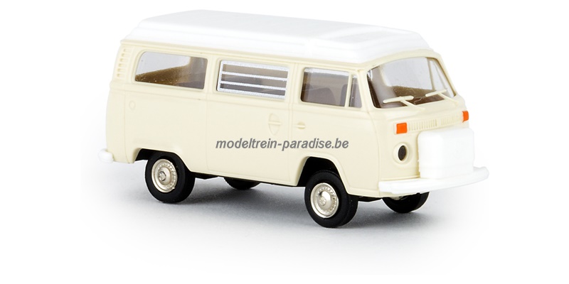 33143 ... VW T2 Camper, licht ivoor 1972