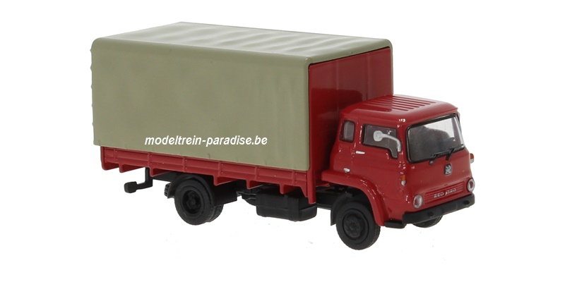 35900 ... Bedford TK PP .. rood / zwart .. 1971