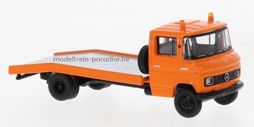 36730 ... Takelwagen MB L 608 D ... Oranje/Zwart