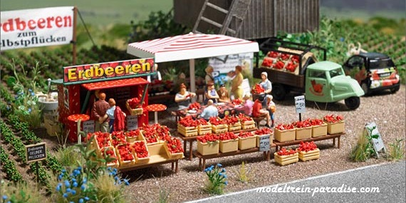 1073 ... Aardbeiverkoop H0