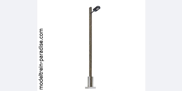 4159 ... Straatlamp met houten mast
