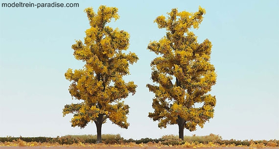 6754 ... 2 Fruitbomen, herfstgeel 150mm
