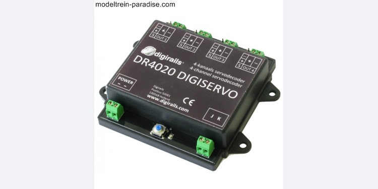DR4020 ... 4 Kanaals Servodecoder