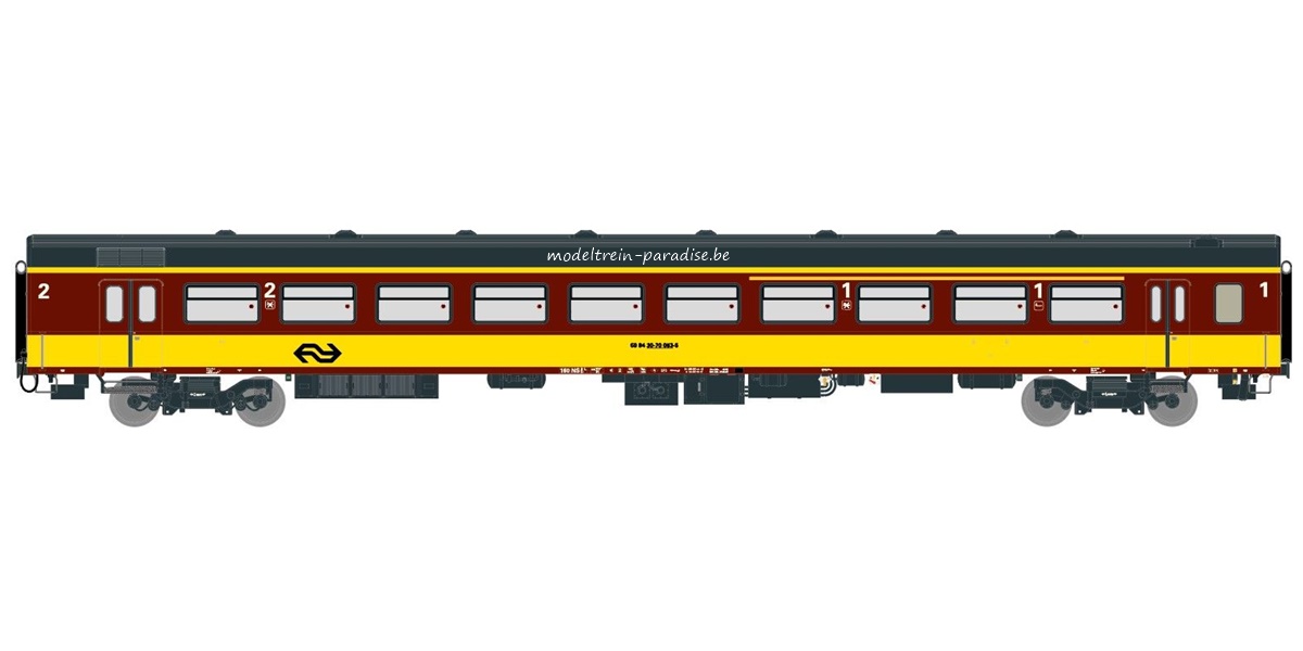 11171 ... NS … IC Benelux A4B6  " verlichting & figuren".. tp IV