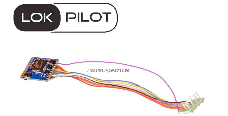 59620 ... 10 x LokPilot V5.0 NEM-652 8-p. ... DCC