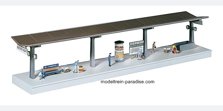 120200 ... Bahnsteig mit laufenden Figuren