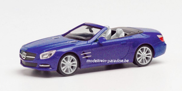 034838-002 ... MB SL-Klasse Cabrio ... Cavansietblauw metallic