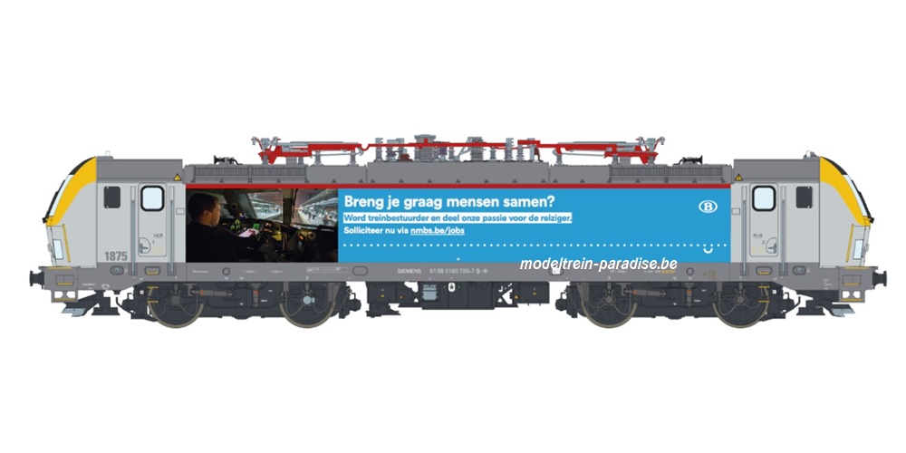 12709 S ... SNCB .. E-loc .. 1875 ... tp VI .. CA/SND.