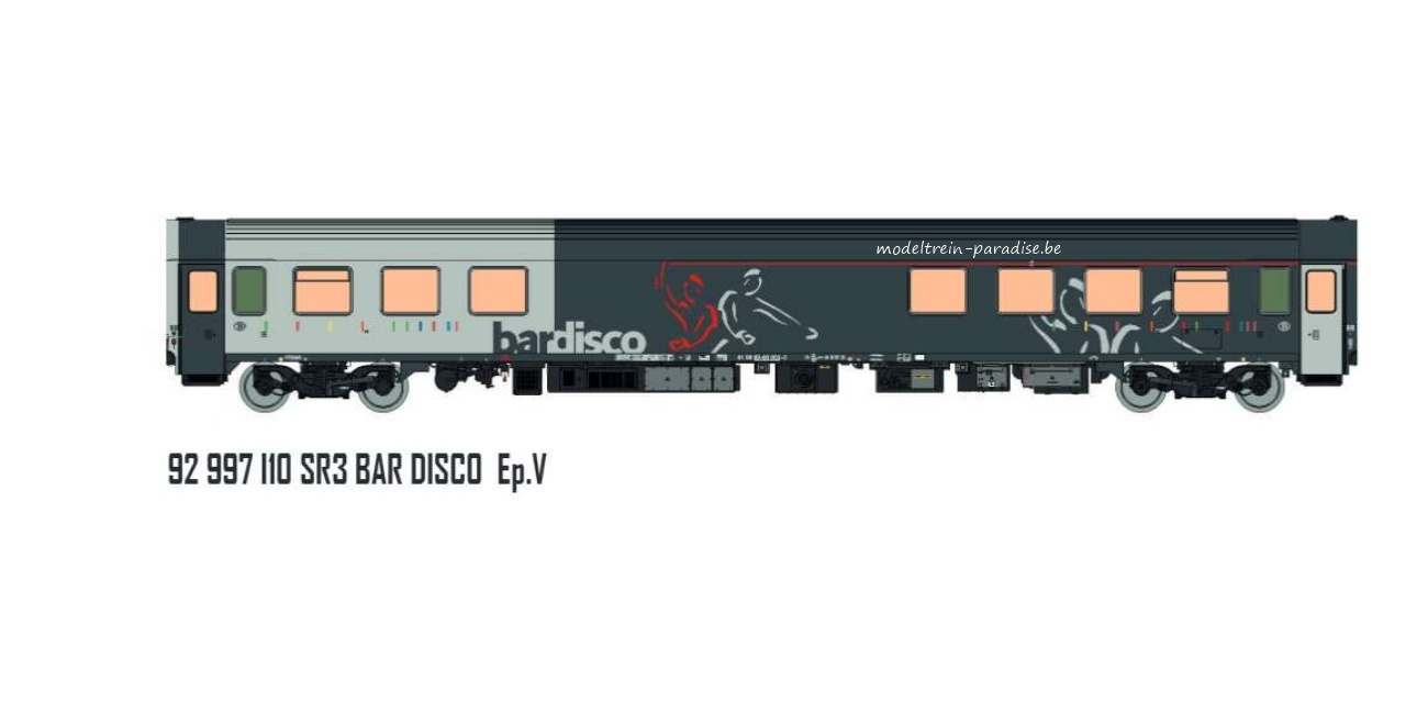 92997 ... SNCB … I 10 SR3 .. Bar Disco … tp V