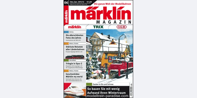 173474 ... Marklin magazine dec./jan 06 ... Uitgave  2011 (NL)