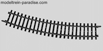 2232 ... Gebogen railstuk (Lengte 3/4 = 22° 30')