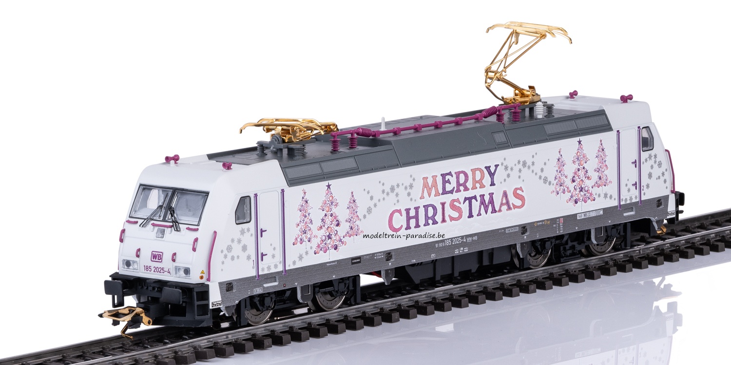36025 ... Kerstlocomotief type 185.2 Digitaal MFX Sound