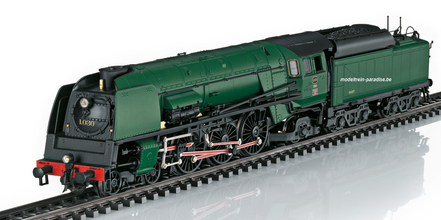 25480 ... SNCB … Stoomloc serie 1.030 .. tp III