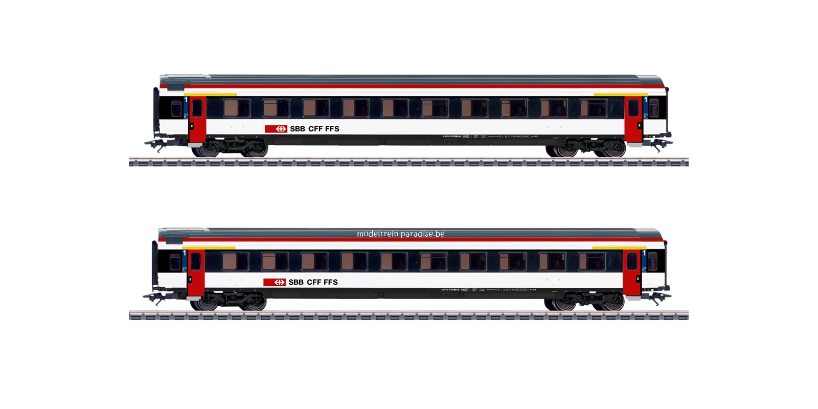 42154 ... SBB/CFF/FFS .. Set sneltreinrijtuigen EW IV A .. tp VI