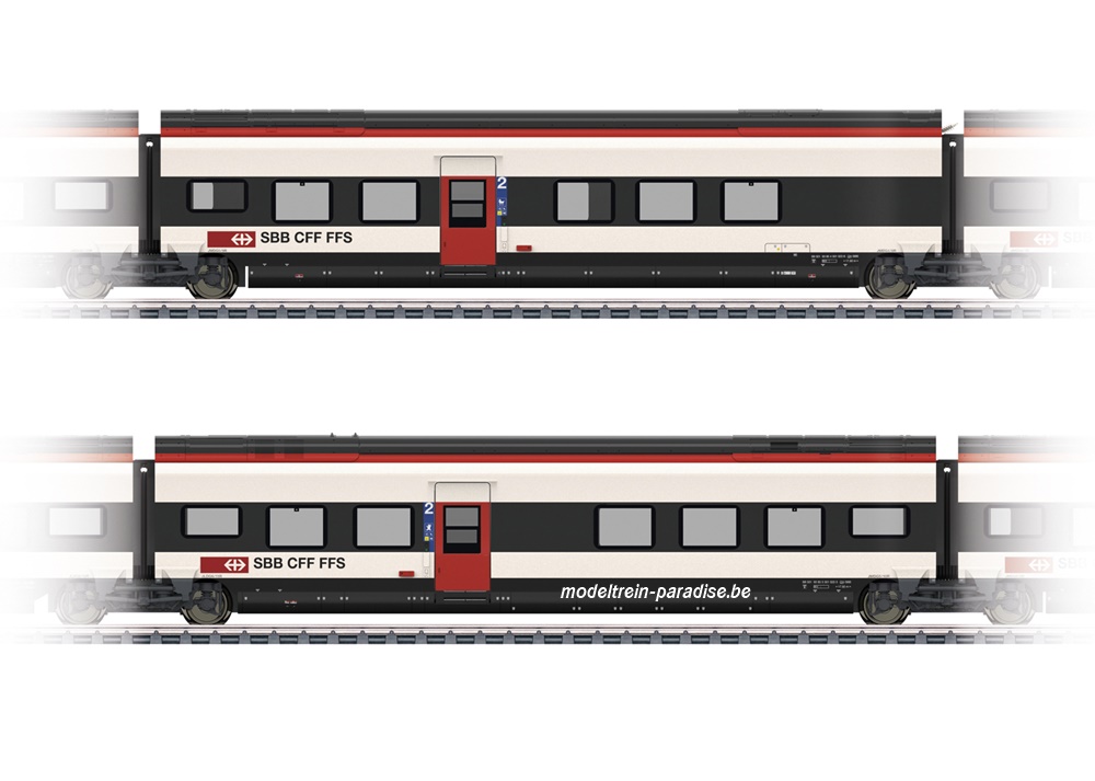 43462 ... SBB .. 2 Rijtuigen 2 RABe 501 Giruno .. Tp VI