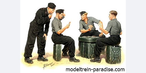 3525 ... Kaartspelers (Duitse soldaten)