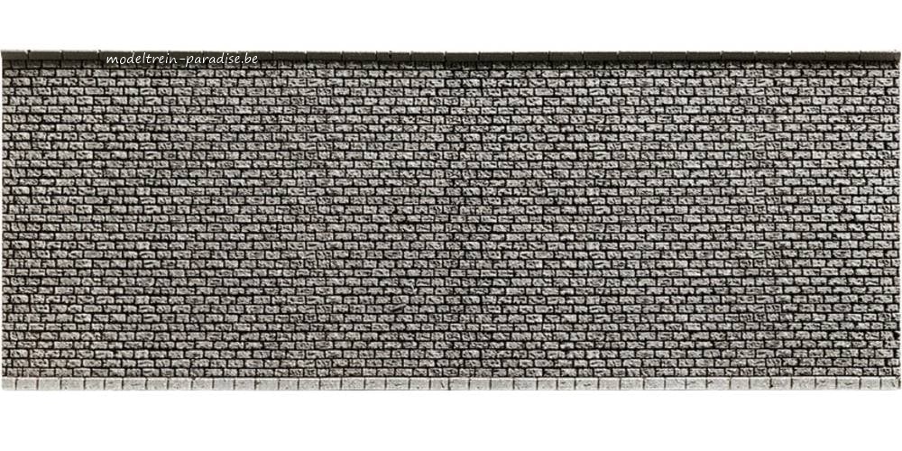 58054 ... Muur, 33,4 x 12,5 cm