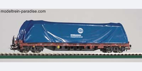 54810 ... DB AG .. Platte wagen + behuizing .. Tp.:V