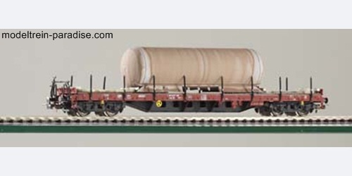 54811 .. DB AG .. Platte wagen + verouderde drukgasketel . Tp:V