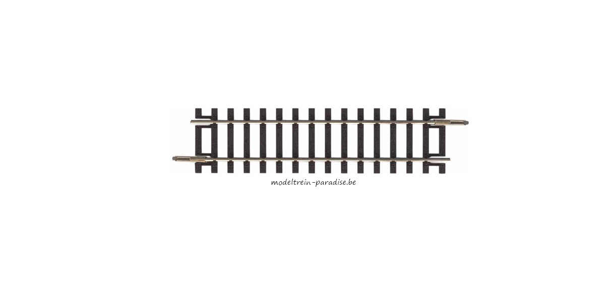 55204 ... 6 x Rechte rail G107 (107,32 mm)