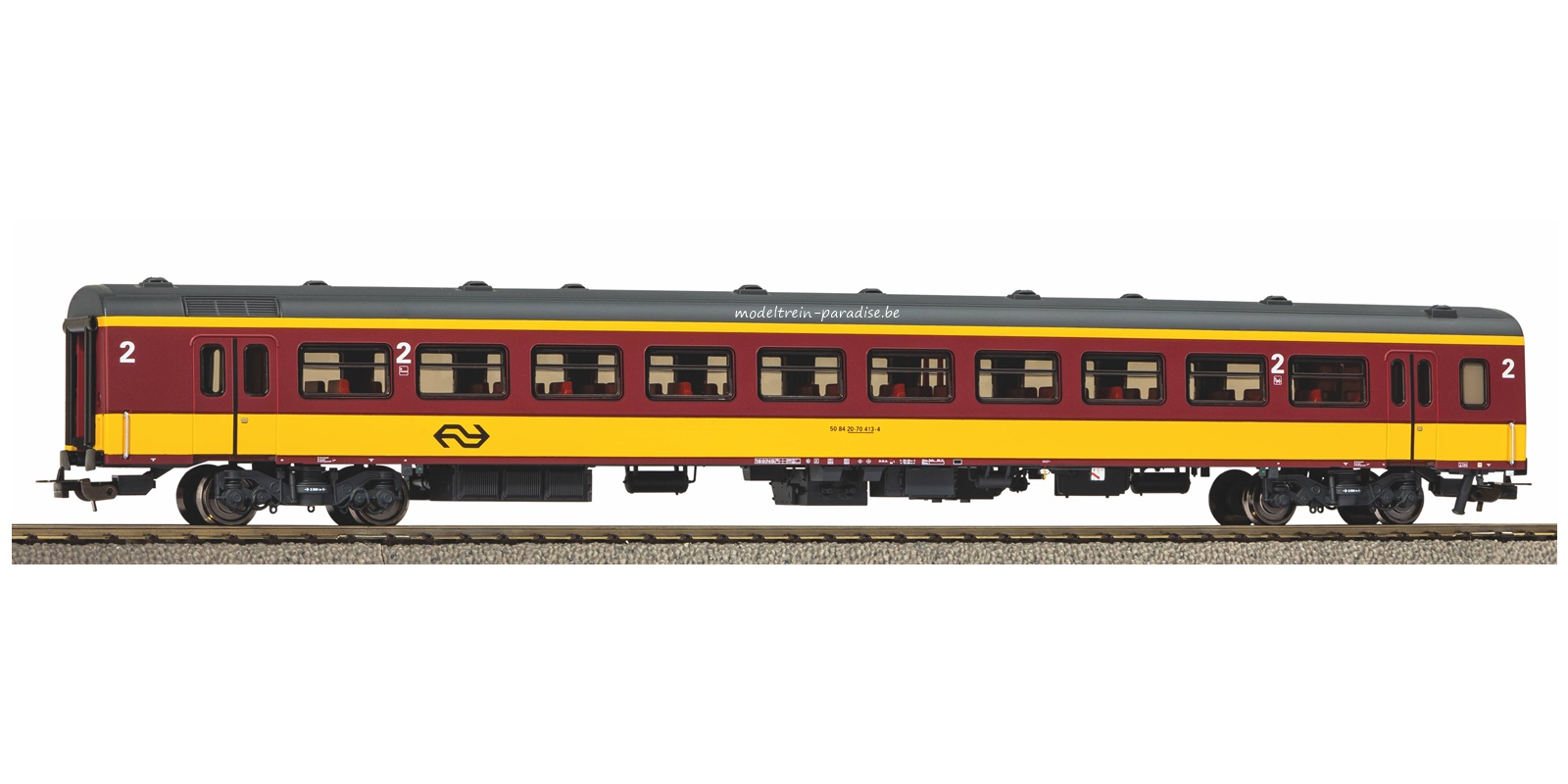 97643 ... NS/NMBS .. ICR rijtuig .. tp IV .. 2e kl